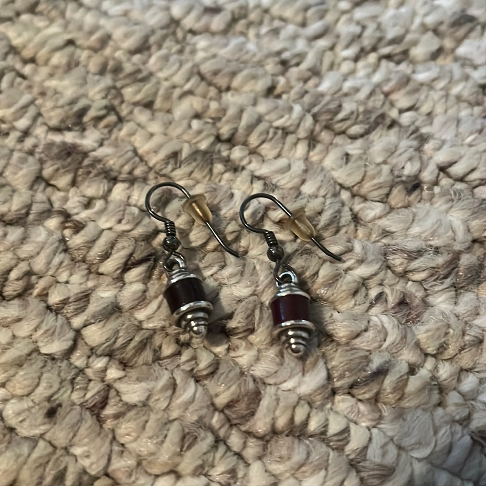 Brighton red earrings